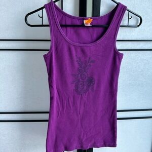 Lucy designer ribbed tank top